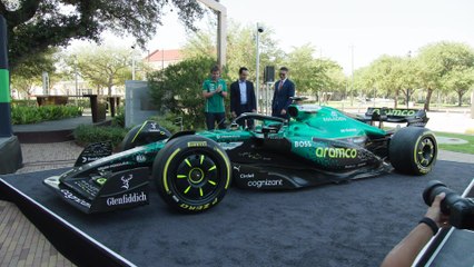 Aston Martin Aramco Livery Reveal and Car Beauty Shots