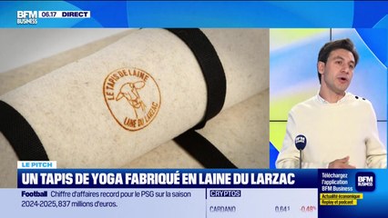 Le Pitch : Un tapis de yoga fabriqué en laine du Larzac - 29/10
