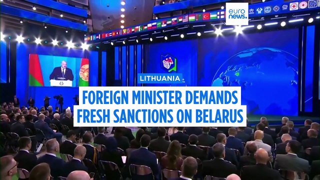 Sanction Belarus to avoid 'spiral of escalation' after balloon incursions, Lithuanian FM tells EU