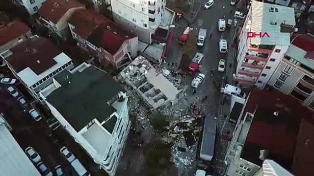Gebze'de 6 katlı bina çöktü; kurtarma çalışması başlatıldı