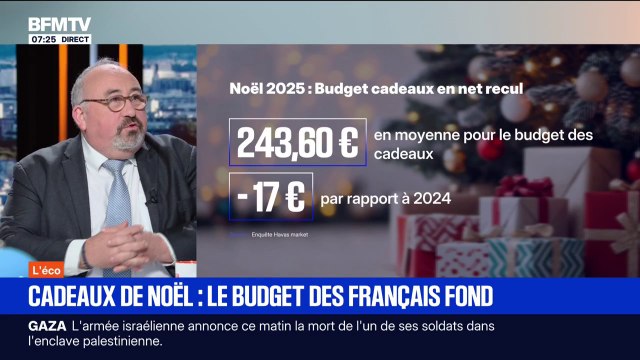 243,60 euros pour les cadeaux, 170 euros pour le repas...les Français devraient moins dépenser à Noël