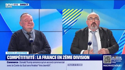 Emmanuel Lechypre face à Jean-Marc Daniel : Compétitivité, la France en deuxième division - 29/10