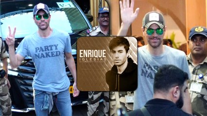 Sensational Spanish Singer Enrique Iglesias Arrives In Mumbai, Set For A 2-Day Concert