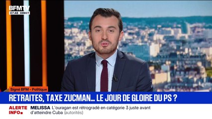 SIGNÉ BFM - Suspension de la réforme des retraites et taxe Zucman: le jour de gloire du PS à l'Assemblée?