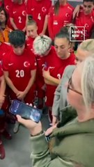 Cumhurbaşkanı Erdoğan, A Milli Kadın Futbol Takımı'nı tebrik etti