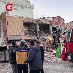 Gebze'de 6 katlı bina çöktü