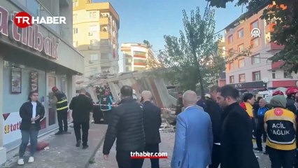 Son dakika: Gebze'de 7 katlı bina çöktü! Enkaz altında kalanlar var