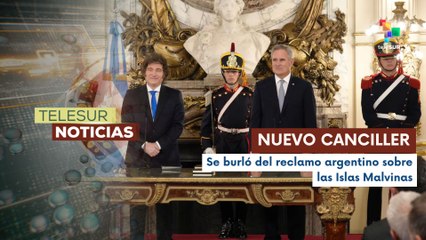 En Argentina, el presidente  Javier Milei nombró como nuevo canciller a Pablo Quirno