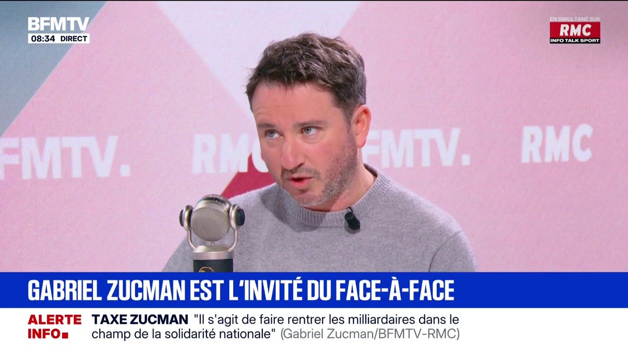 La taxe Zucman est "une proposition qui doit être débattue et qui peut être améliorée", assure Gabriel Zucman