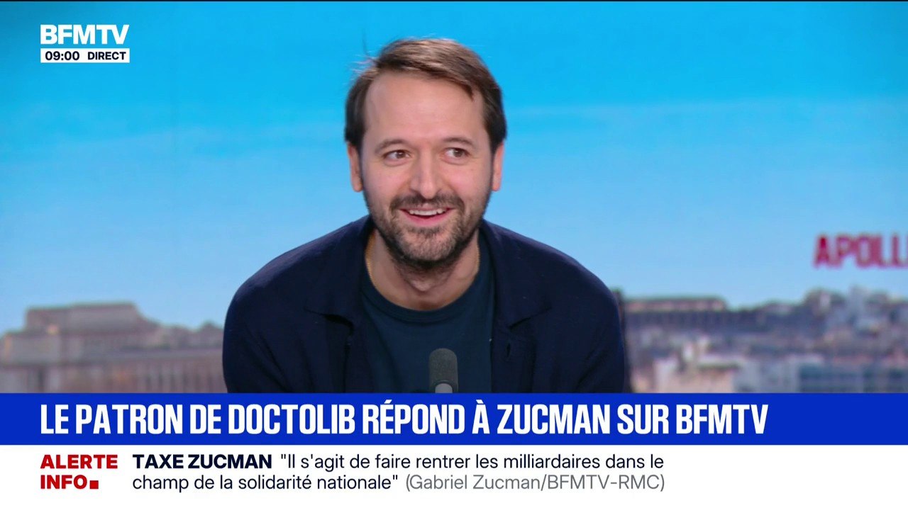 Taxe Zucman: "Déposséder des entrepreneurs de leur entreprise, c'est une folie", pour le patron de Doctolib