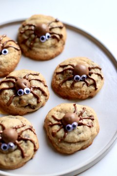 Cookies Araignée d'Halloween 🕷️🍪 | Recette Facile et Ludique pour un Goûter d’Halloween