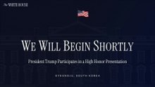 USA - President Trump Participates in a High Honor Presentation (29.10.25)