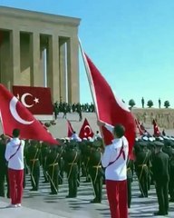 Anıtkabir'deki 29 Ekim töreninde yine ''Erdoğan'' sloganları