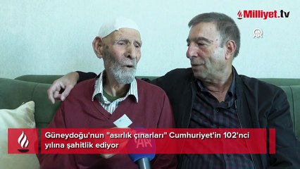 Bir asırlık Cumhuriyet tanıkları konuştu: Atatürk’ü gören dededen gençlere hayat dersi