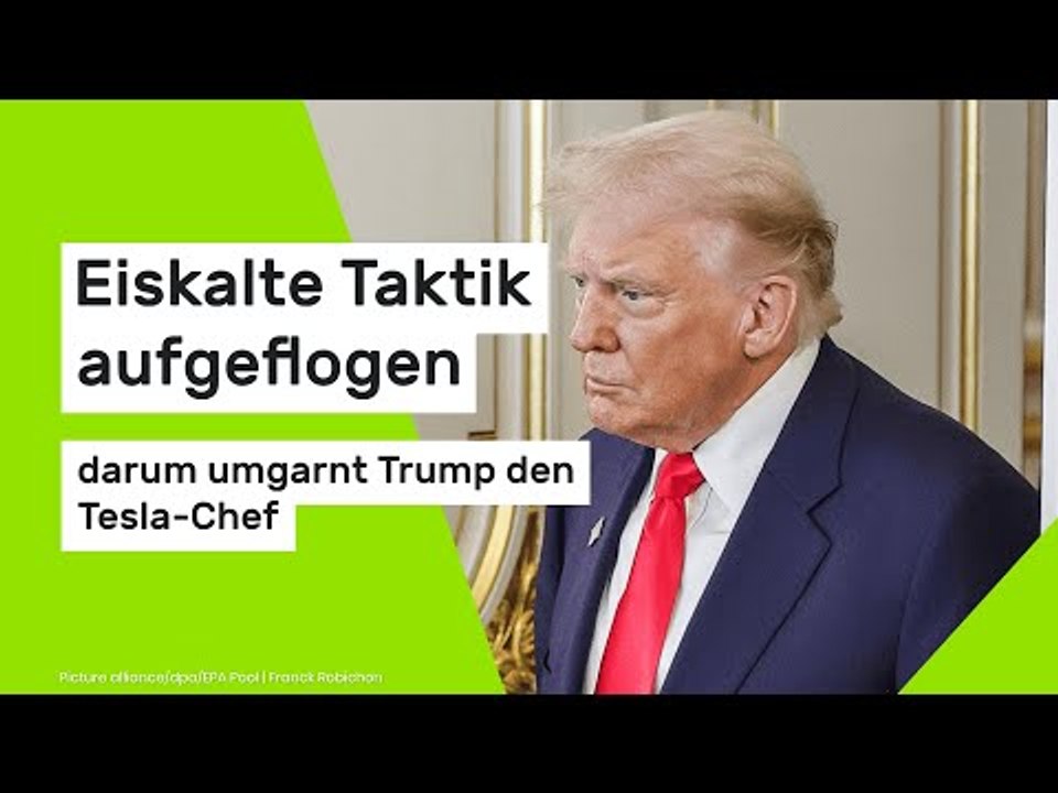 Elon Musk: Eiskalte Taktik aufgeflogen - darum umgarnt Trump den Tesla-Chef