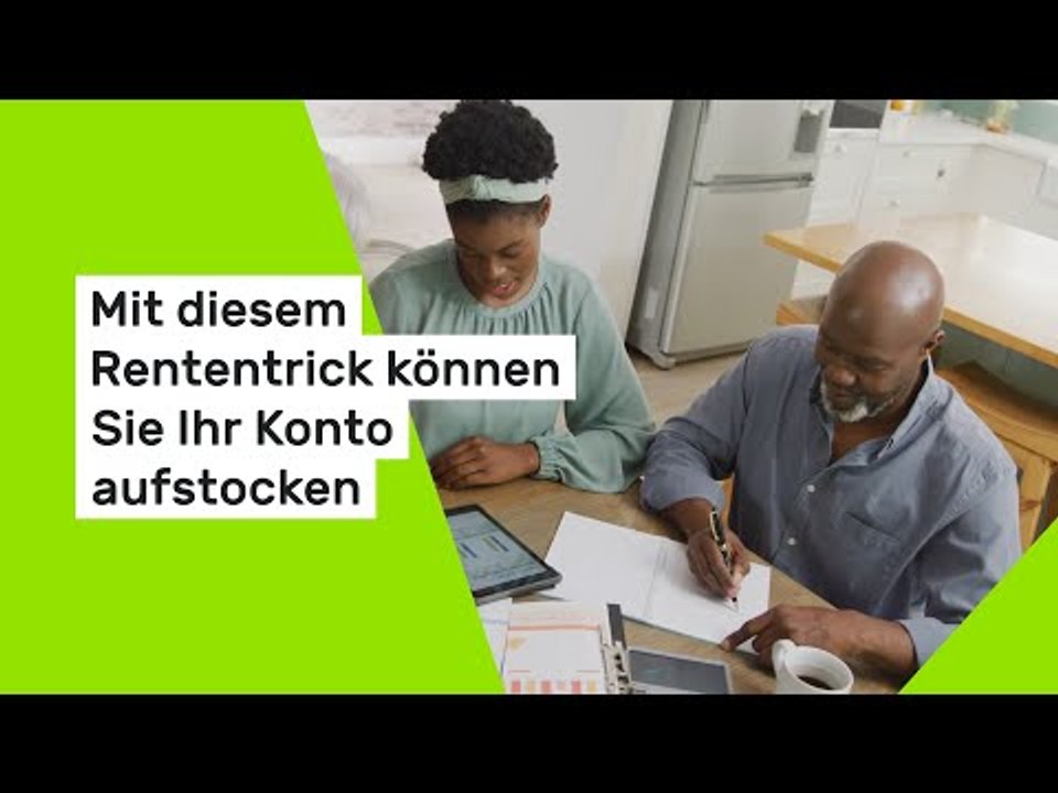 Dank Teilrente: Mit diesem Rententrick können Sie Ihr Konto aufstocken