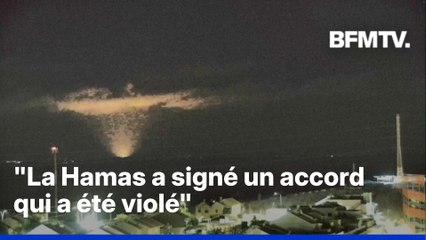 Israël bombarde à nouveau Gaza et brise le cessez-le-feu