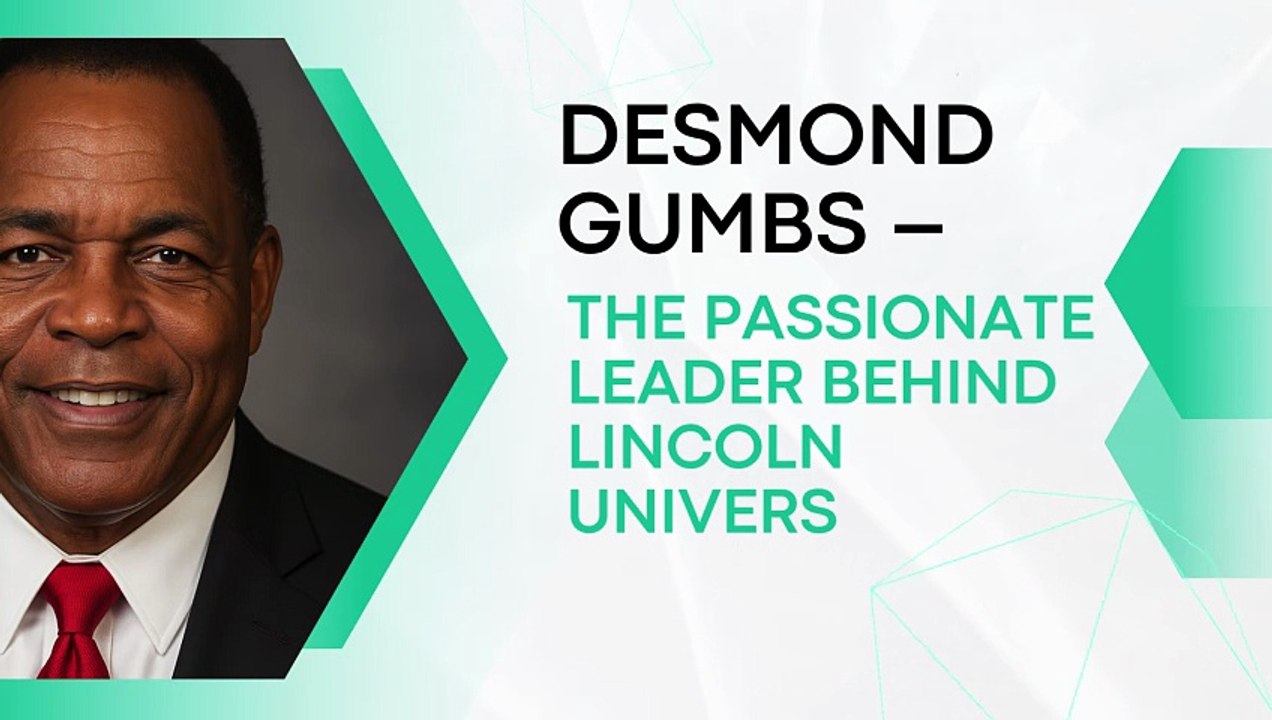Desmond Gumbs – The Passionate Leader Behind Lincoln University Football