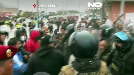 Trabajadores del transporte protestan tras el asesinato de un conductor tiroteado en Perú