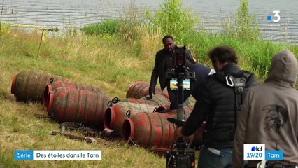 Laura Smet et Tomer Sisley en tournage dans le Tarn – Série Surface (France 3 – 9 juillet 2024)