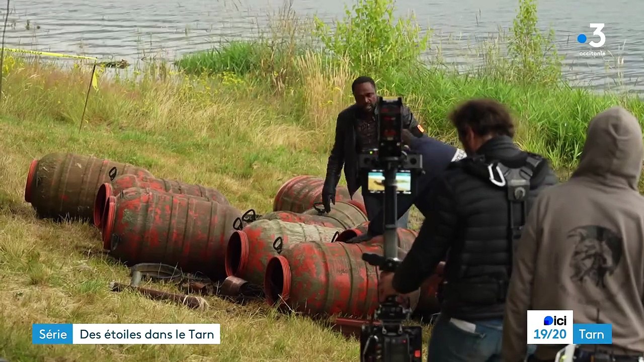 Laura Smet et Tomer Sisley en tournage dans le...