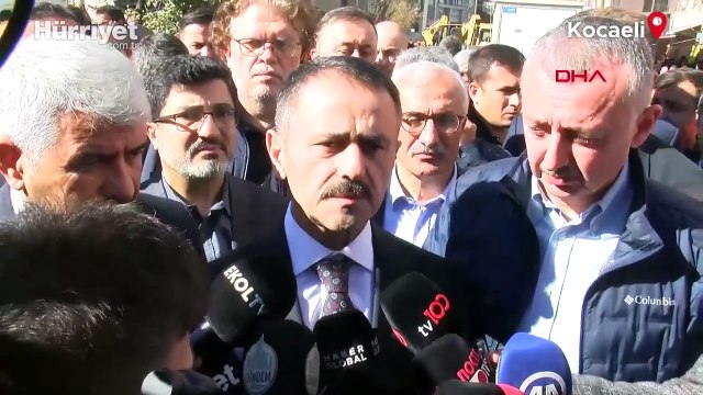 Vali İlhami Aktaş, yıkılan binaya dair son gelişmeleri aktardı
