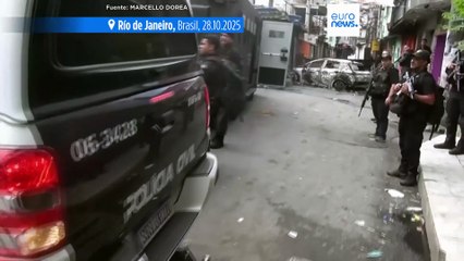 Una redada en unas favelas de Río de Janeiro contra una narcobanda provoca más de 130 muertos