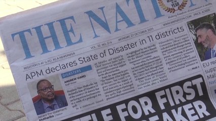 Malawi declares state of disaster in 11 districts affected by severe drought