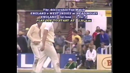1984 England vs West Indies, 2nd ODI at Nottingham