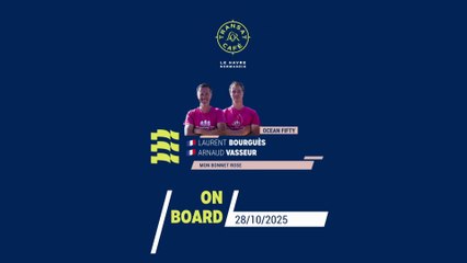 TRANSAT CAFÉ L'OR Le Havre Normandie2025 - Le calme avant la tempête sur Mon Bonnet Rose