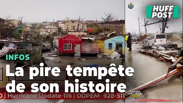Le méga ouragan Melissa frappe la Jamaïque, de premières images des dégâts impressionnantes