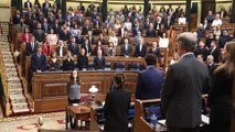 El Congreso guarda un minuto de silencio por las personas que murieron por la dana