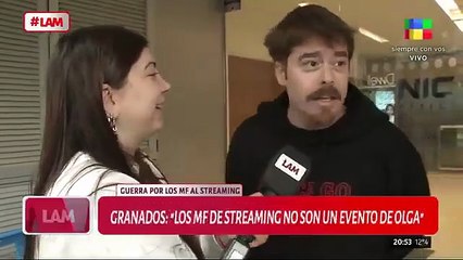 Migue Granados le respondió a Nico Occhiato tras la polémica por los Martín Fierro de Streaming