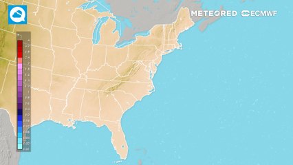 A strengthening storm system will soak the east today.