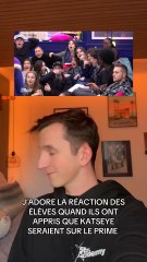 LA RÉACTION DES ÉLÈVES AVEC LES KATSEYE | STAR ACADEMY 2025 ⭐️