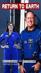 SpaceX Crew-9 Returns to Earth ! 170 Days of Science and Discovery #shortsfeed