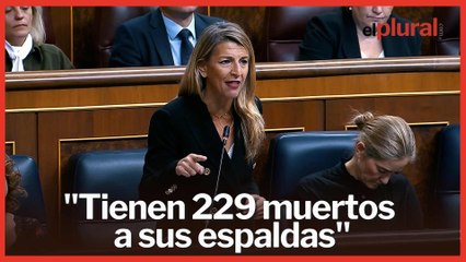 Díaz recrimina al PP que es "día de pedir perdón": "Tienen 229 muertos a sus espaldas"