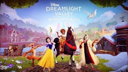 Disney Dreamlight Valley Wishblossom Ranch Official Trailer