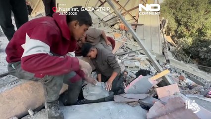 Raid aerei israeliani colpiscono Gaza tra accuse di violazione del cessate il fuoco