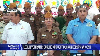 LVRI Dukung KPK Usut Dugaan Korupsi Proyek Whoosh, Projo Tegaskan Tak Rugikan Negara | KOMPAS PETANG