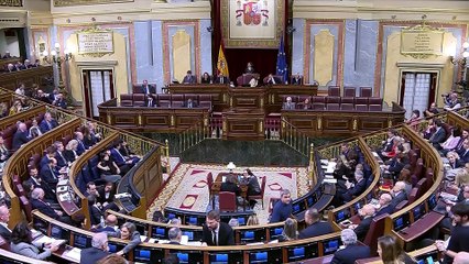 El primer aniversario de la tragedia de la dana marca la sesión de control en el Congreso