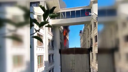 Yalova'da Korkutan Otel Yangını