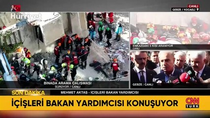 Gebze'de çöken binadan acı haber!...
