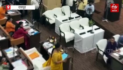 रायपुर नगर निगम में हंगामा, नेता प्रतिपक्ष से हटाए जाने पर संदीप साहू का वॉक आउट