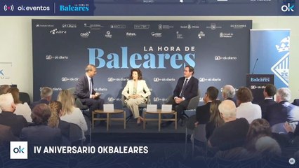 IV ANIVERSARIO DE OKBALEARES| Conversación entre Antonio Garamendi y Carmen Planas