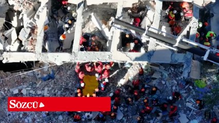 Gebze'de enkaz altında iki cansız beden çıkarıldı