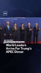 World Leaders Arrive For Trump's APEC Dinner