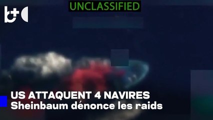 L'armée américaine combat en mer, attaque quatre navires, au moins 14 morts