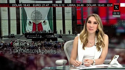 Nueva ley de extorsión aprobada con penas de hasta 25 años en México