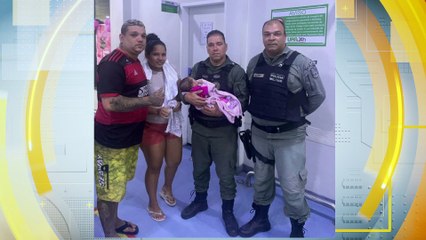 Resgate Heroico: Polícia Militar salva bebê de 8 dias que estava engasgada